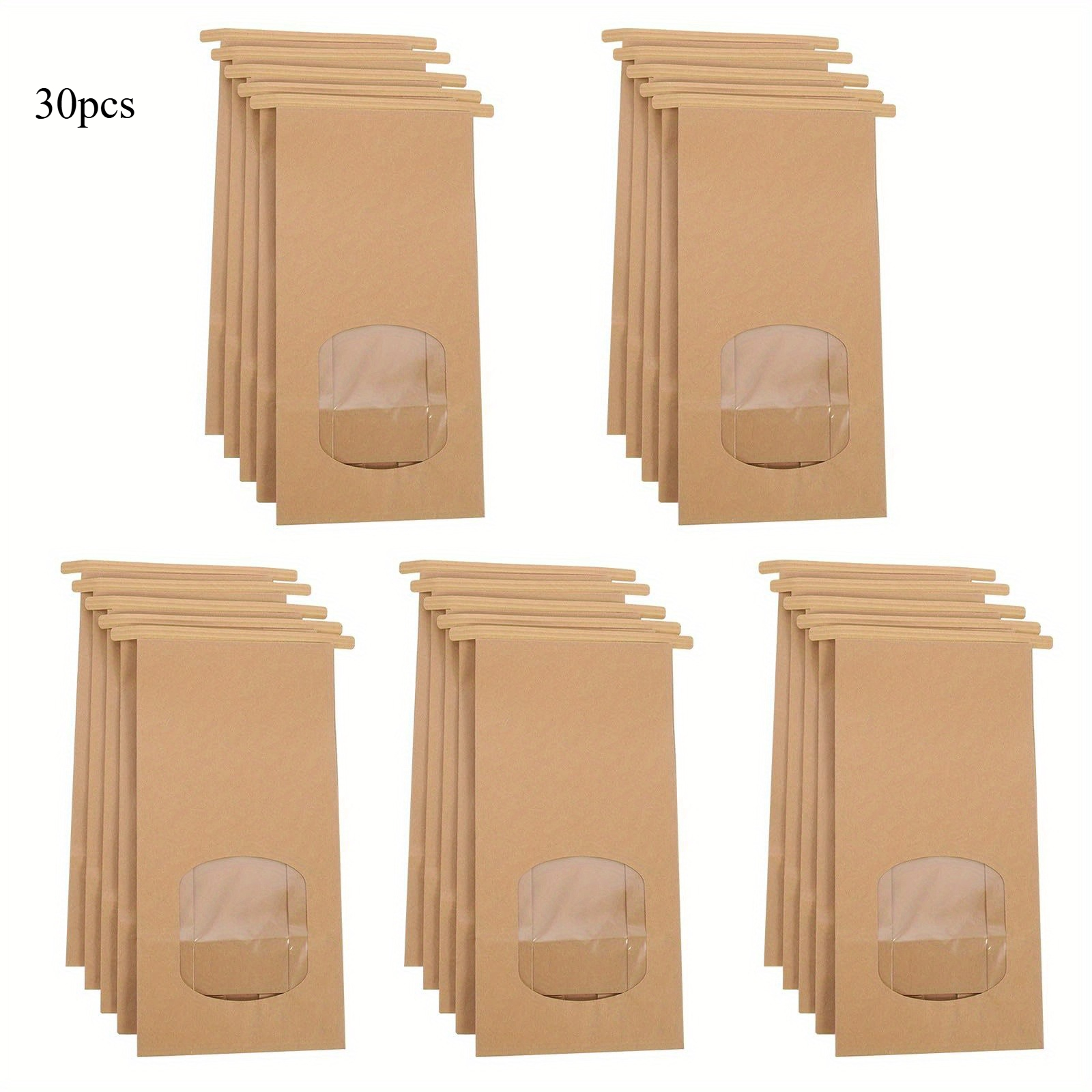 Wedding Supply Company - 30 Brown Paper Bags with Observation