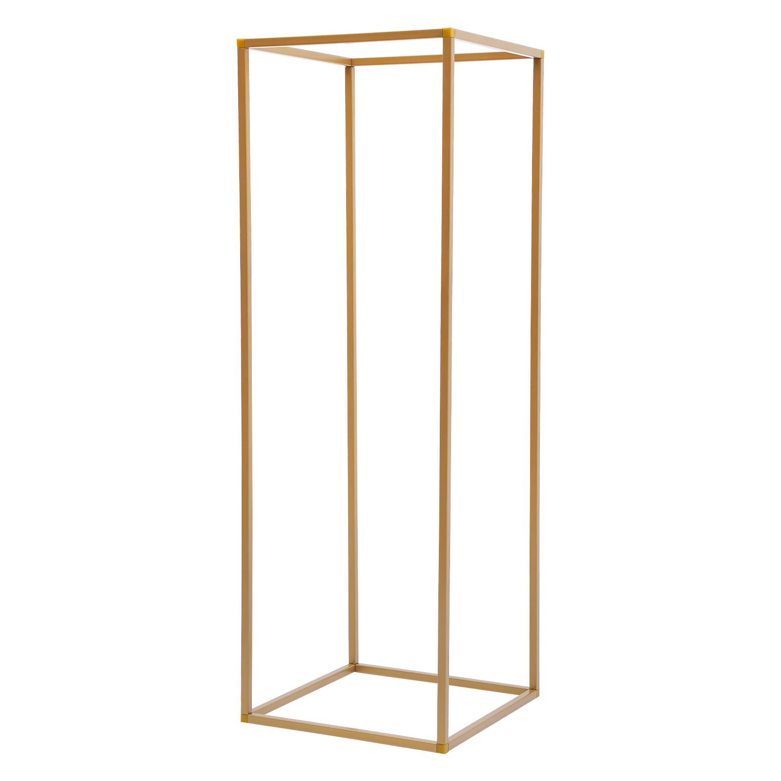 Centerpiece Vase Tall - 10Pcs Gold Geometric Metal Flower Stand