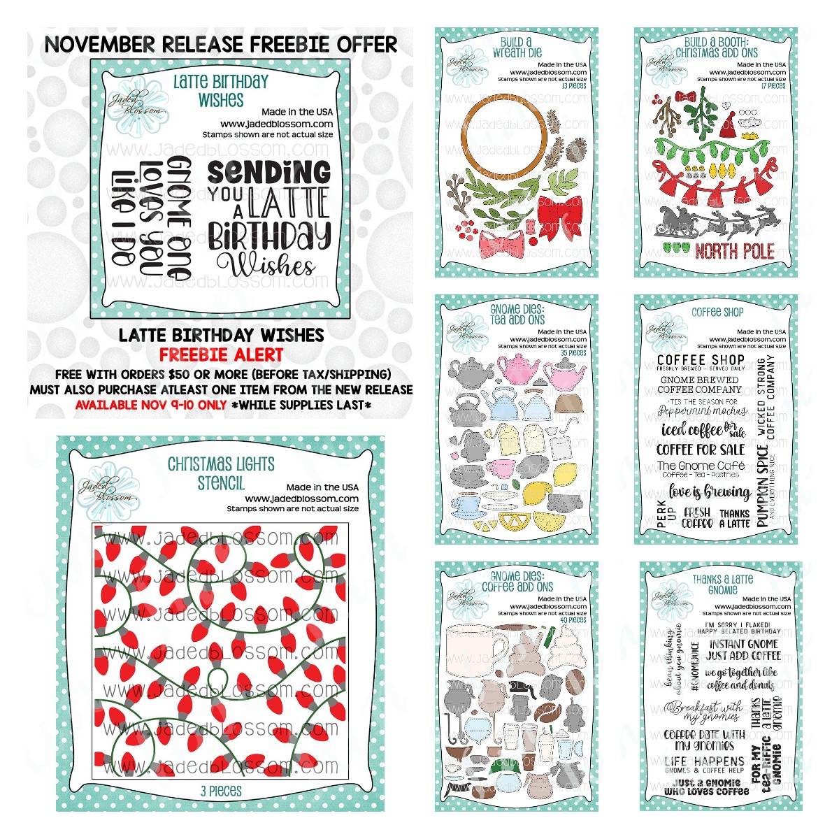 Wedding Supply Shops - Coffee Shop Add Ons Gnomie Frame