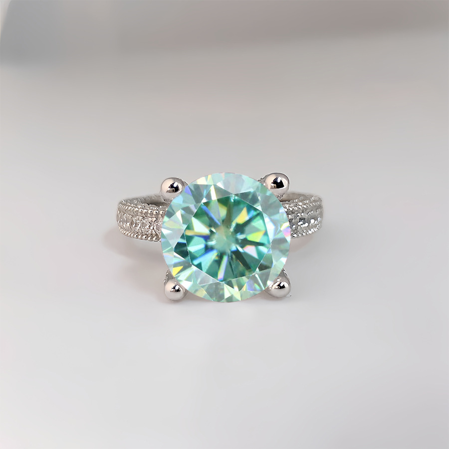 5 Carat Real Moissanite Diamon - Wedding Zone avaliação e preço