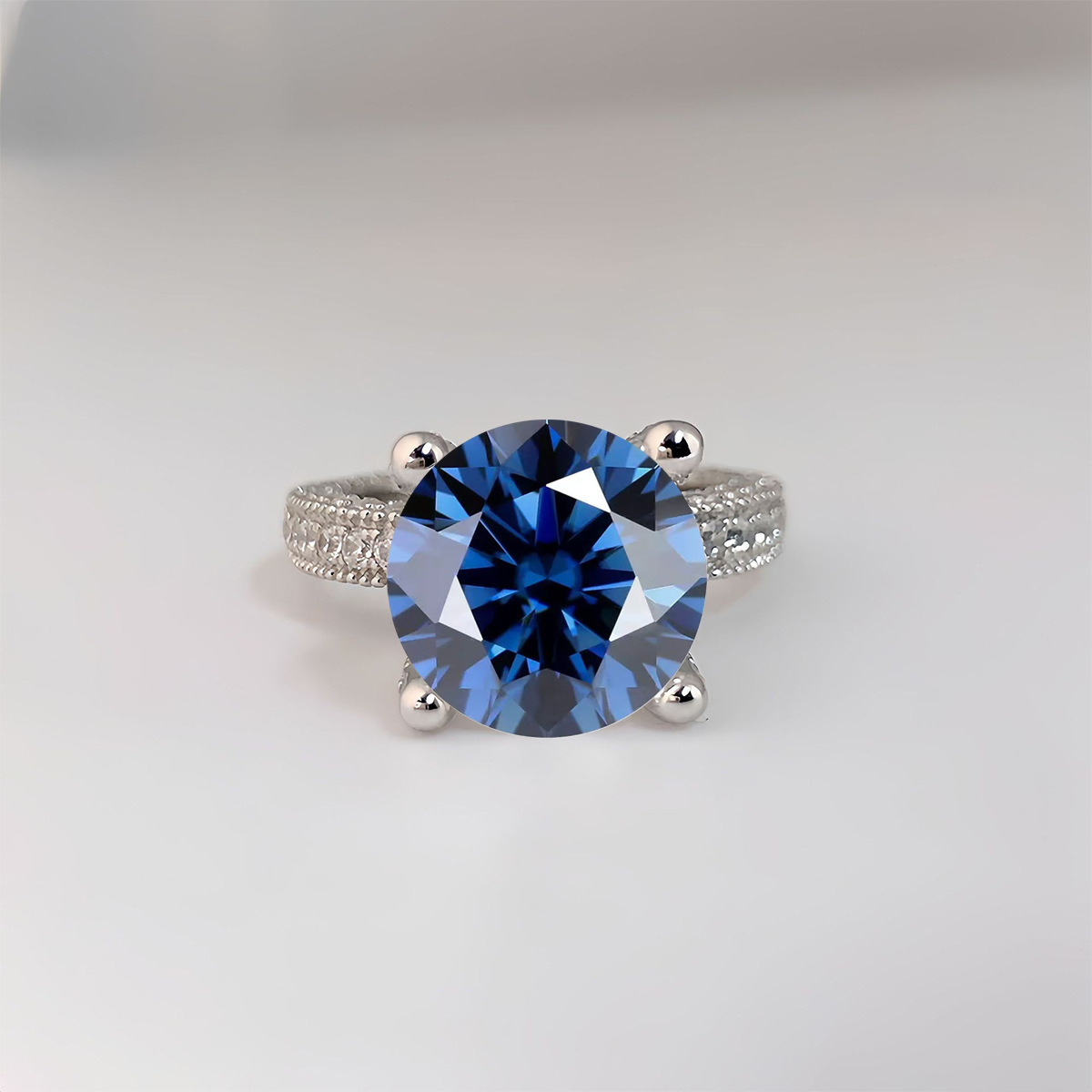 5 Carat Real Moissanite Diamon - Wedding Zone avaliação e preço