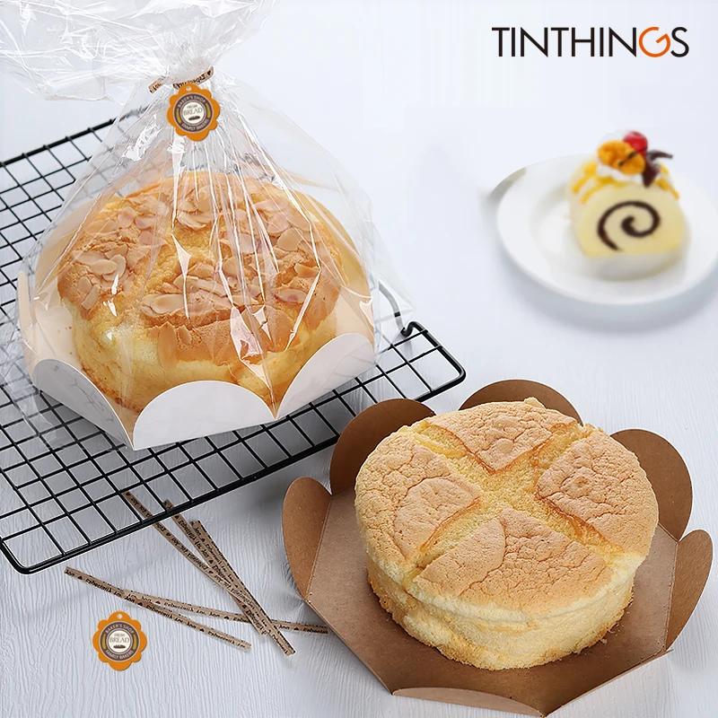 10pcs 6/8inch Chiffon Cake Pac - Wedding Supply Shops avaliação e preço
