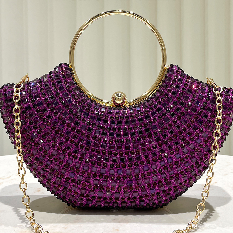 Purple shiny luxurious diamond - Wedding Zone avaliação e preço