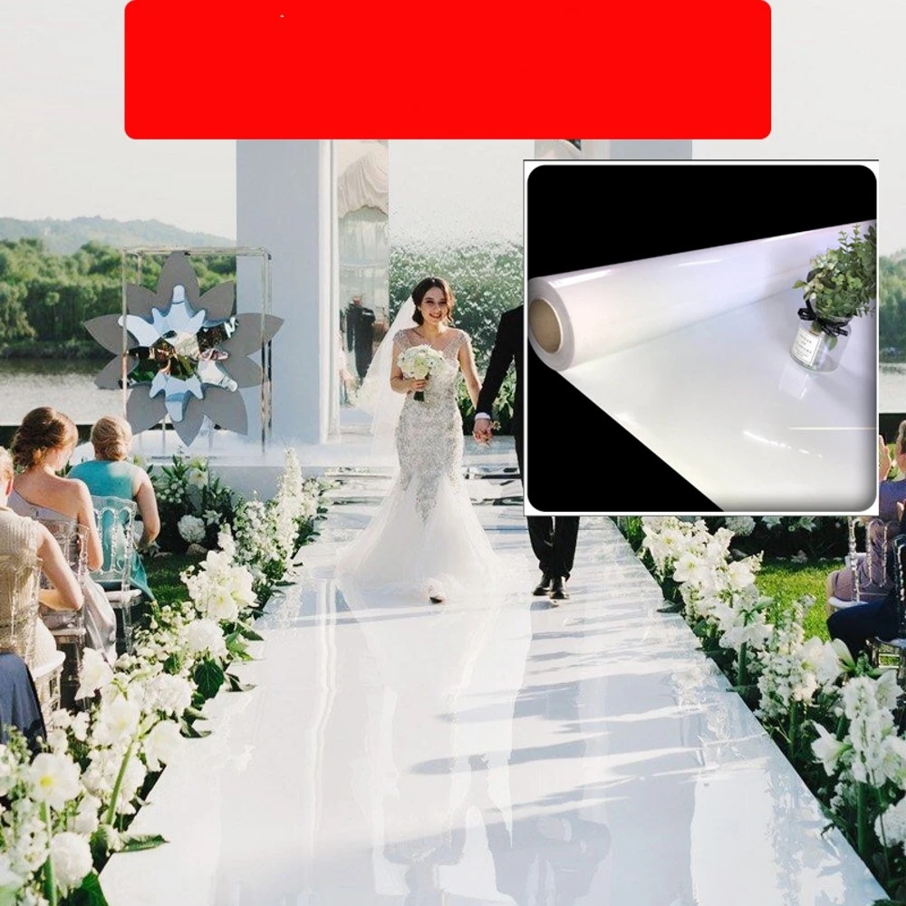 Wedding Centerpieces Mirror Ca - Aisle Runner White avaliação e preço