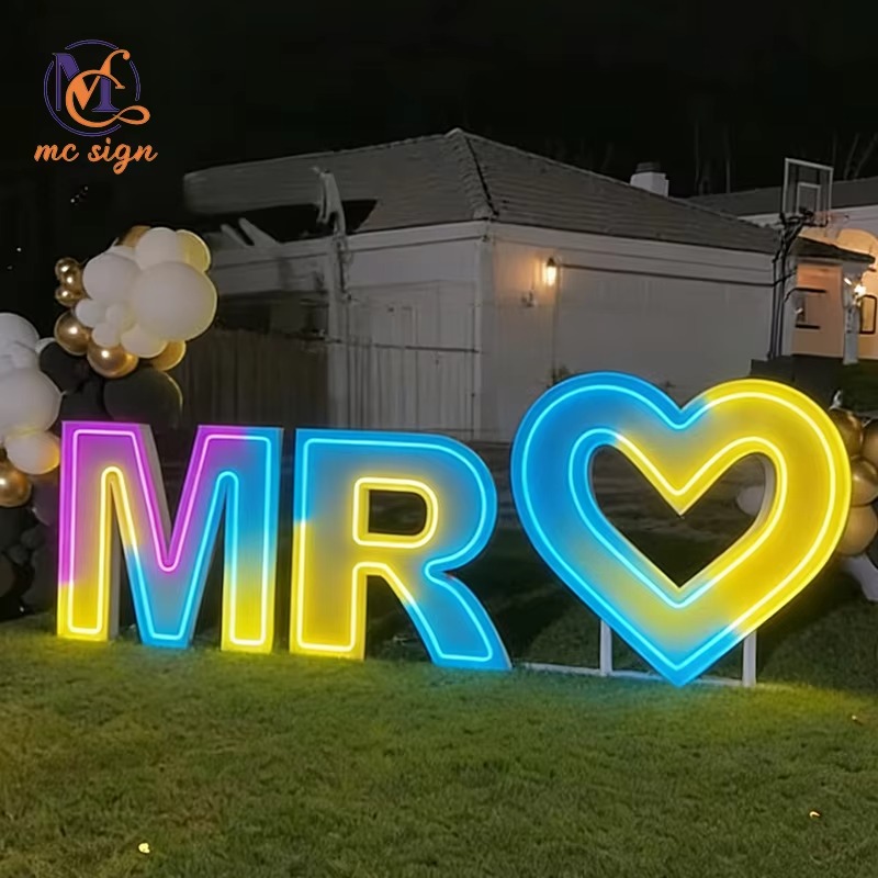 Freestanding LED Sign Board 4f - Wedding Party Supply Rentals avaliação e preço