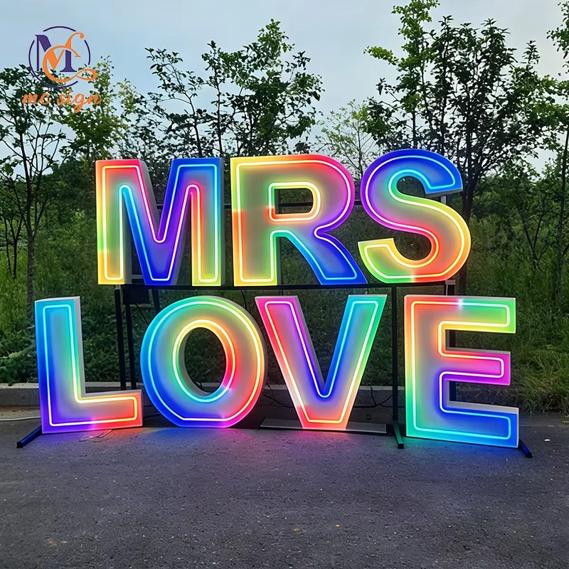Freestanding LED Sign Board 4f - Wedding Party Supply Rentals avaliação e preço