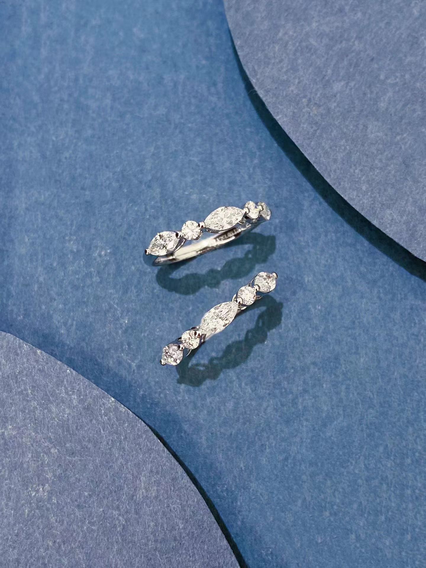 18K Solid Gold Marquise Diamon - Wedding Zone avaliação e preço