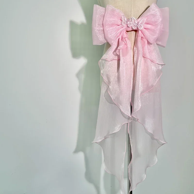 Trailing Bow Shiny Silk Double - Wedding Dress Supply avaliação e preço