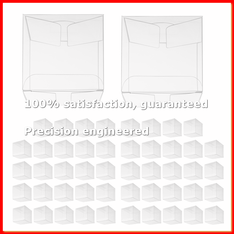 50Pcs Clear Plastic Boxes for  - Wedding Favor Box avaliação e preço