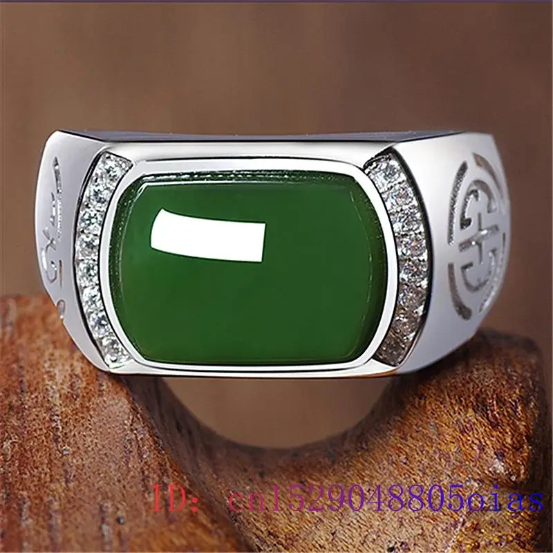 Green Jade Ring Gifts Fashion  - Wedding Zone avaliação e preço
