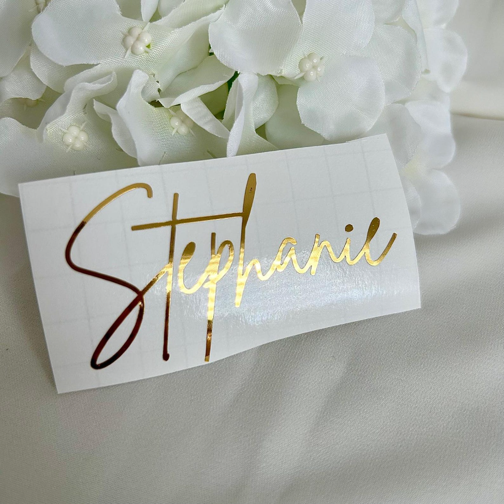 Personalized Vinyl Stickers Go - Wedding Z avaliação e preço