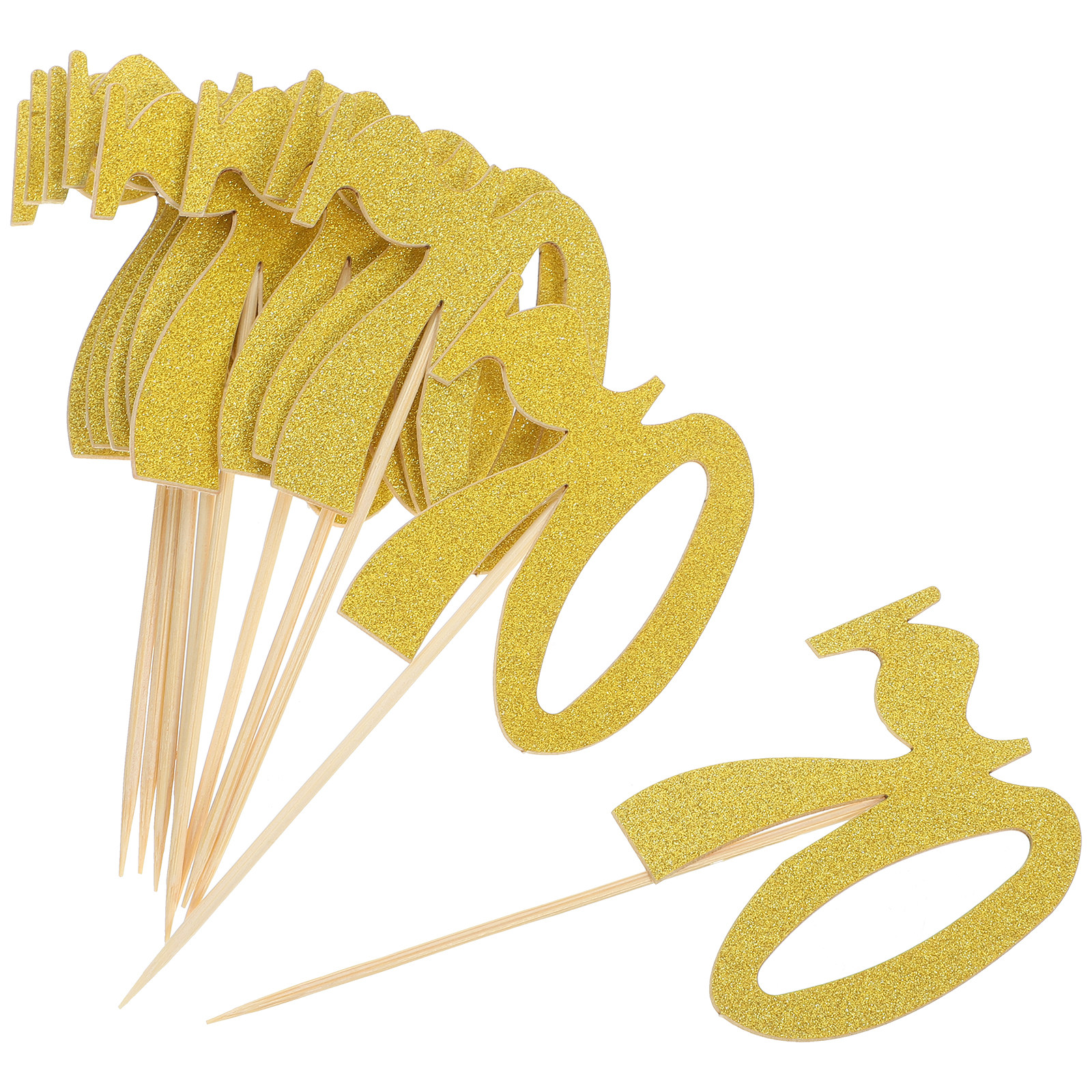 10Pcs Number 70 Cake Decoratio - Wedding Supply Decor avaliação e preço