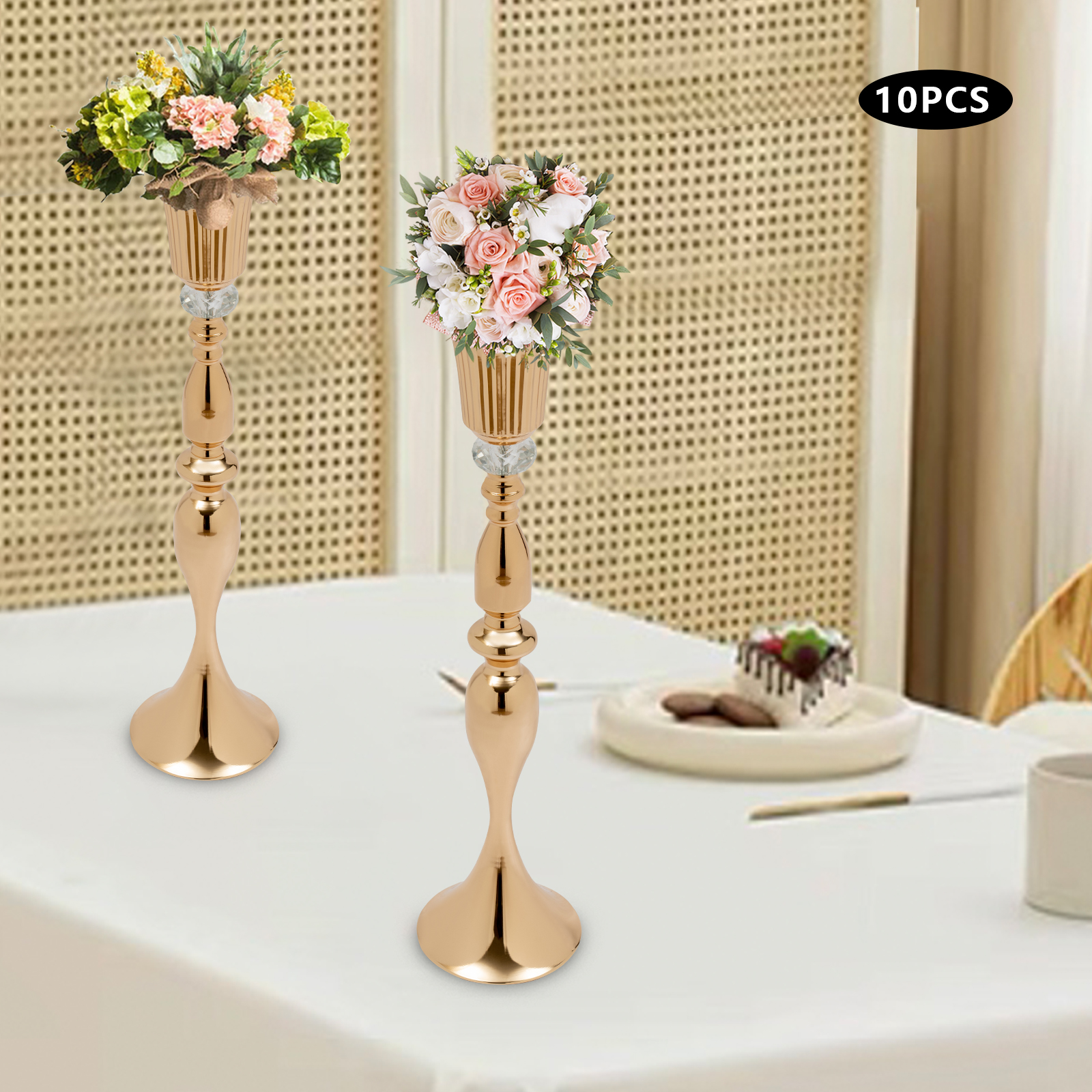 10 Pcs 29.1in Tall Flower Vase - Centerpiece Vase Tall avaliação e preço