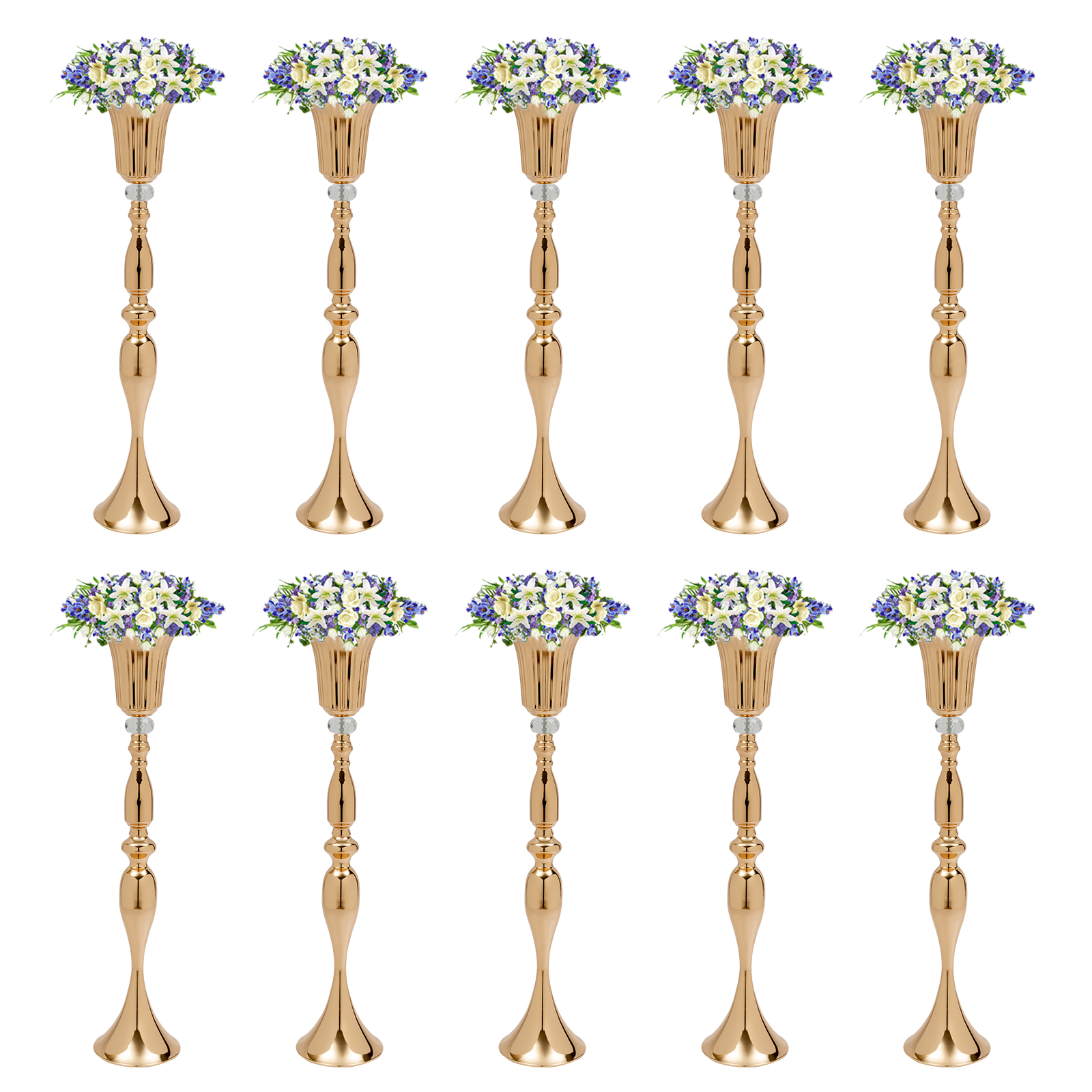 10 Pcs 29.1in Tall Flower Vase - Centerpiece Vase Tall avaliação e preço