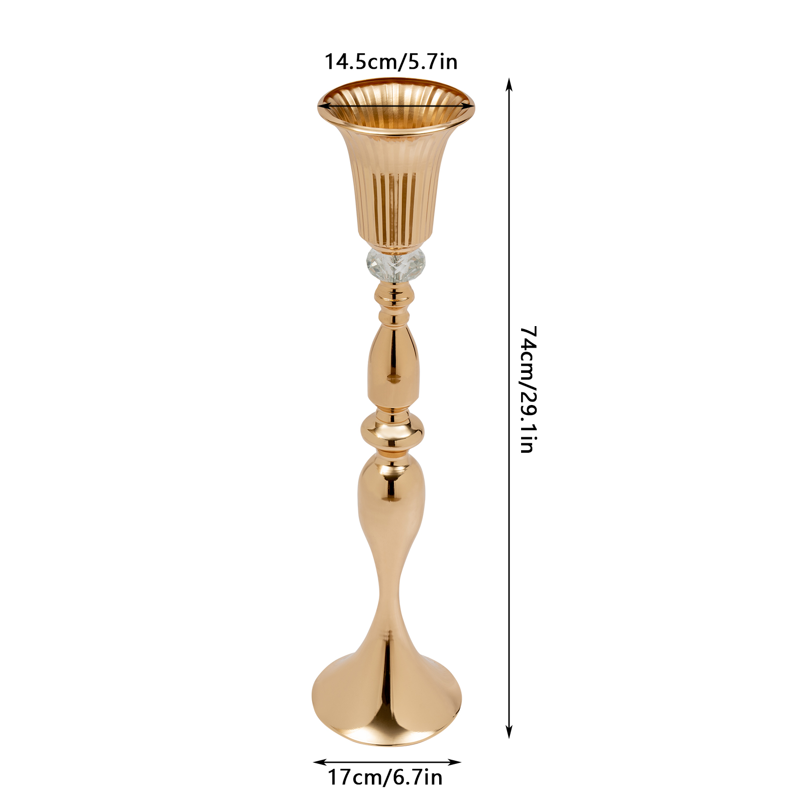 10 Pcs 29.1in Tall Flower Vase - Centerpiece Vase Tall avaliação e preço