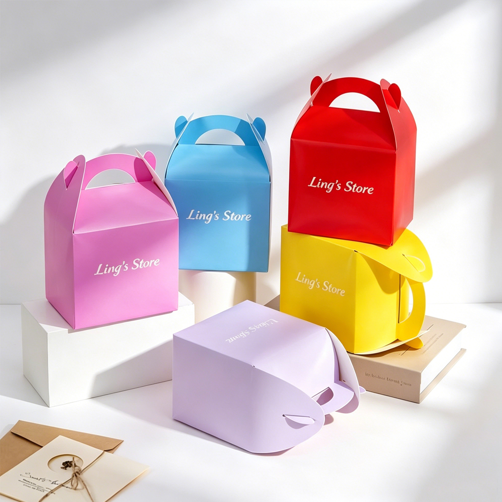 50/100Pcs Personalized Logo 14 - Wedding Favor Box avaliação e preço