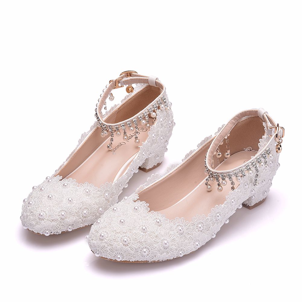 Women's Closed Toe Low Chunky  - Wedding Fx avaliação e preço