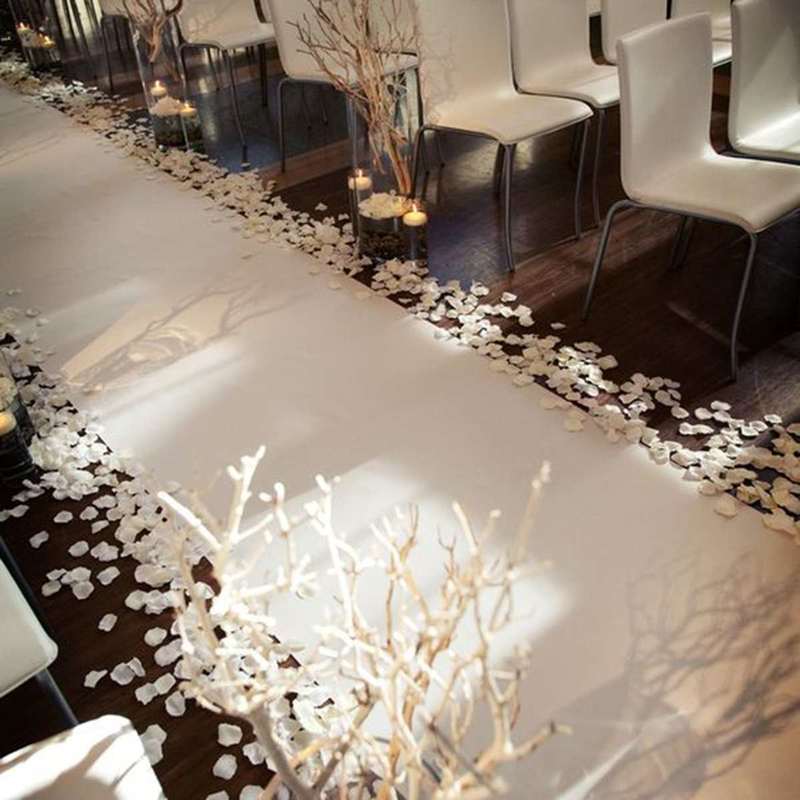 Wedding White Carpet  Aisle Ru - Aisle Runner White avaliação e preço