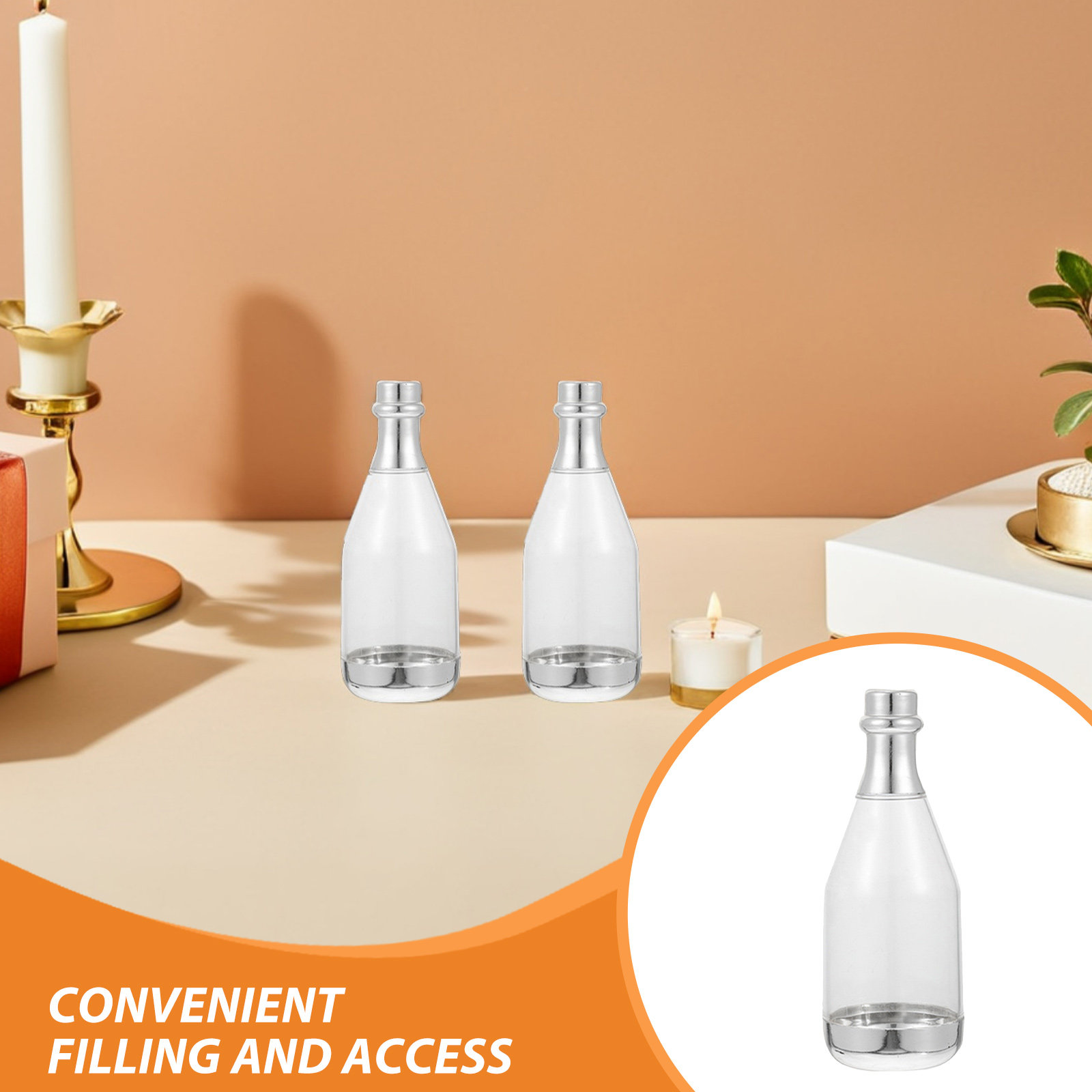 22Pcs Bottle Shape Candy Conta - Wedding Favor Box avaliação e preço