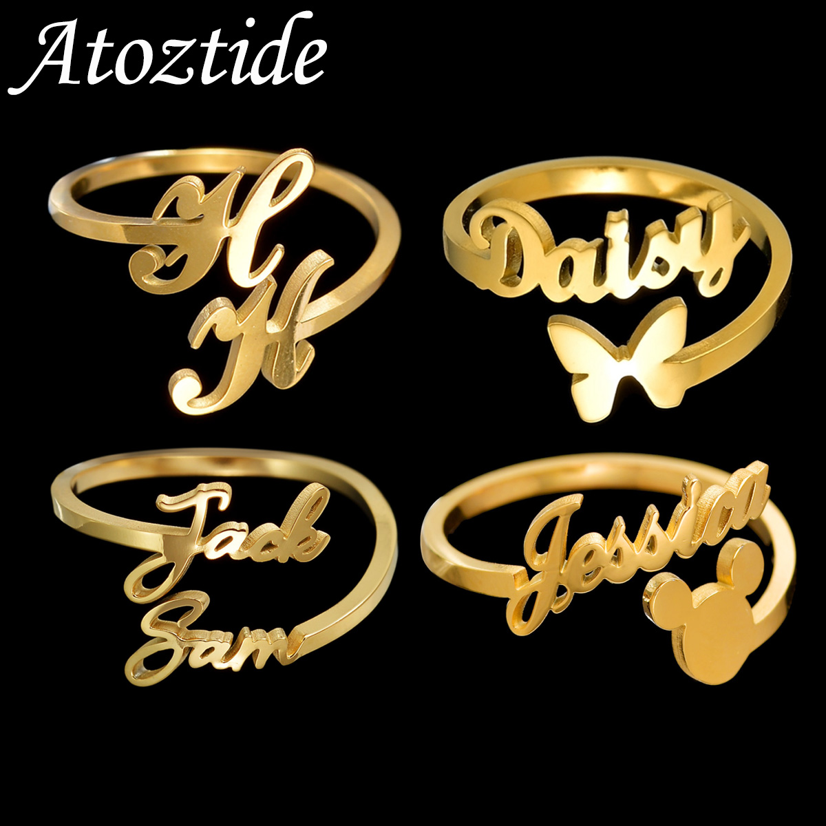 Atoztide Personalized Custom N - Wedding Zone avaliação e preço