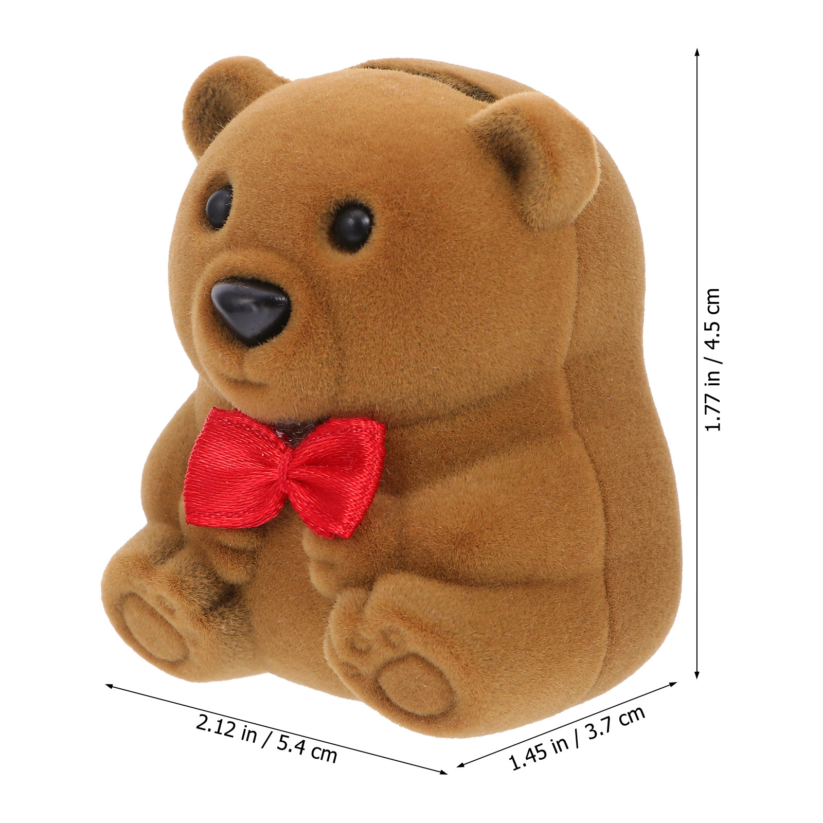 1Pcs Bear Ring Box Creative Je - Wedding Solution avaliação e preço