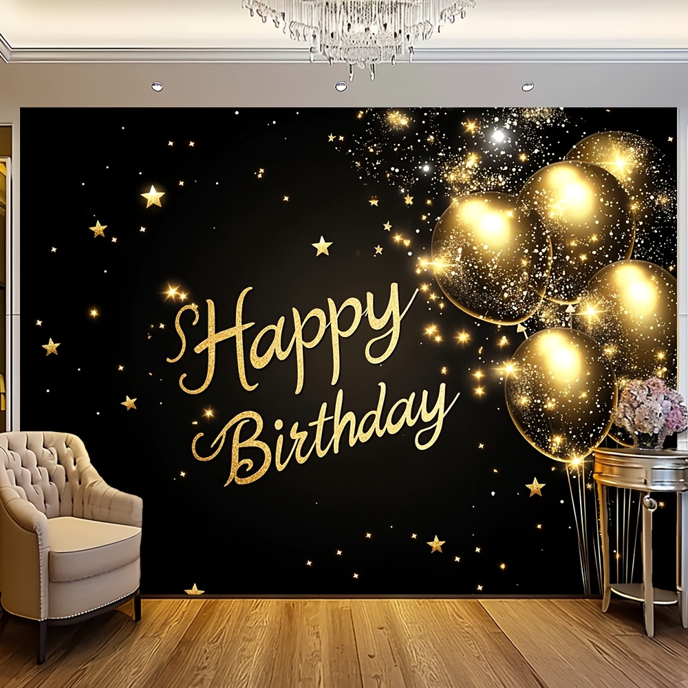 1pc super large black and gold - Wedding Superstar avaliação e preço