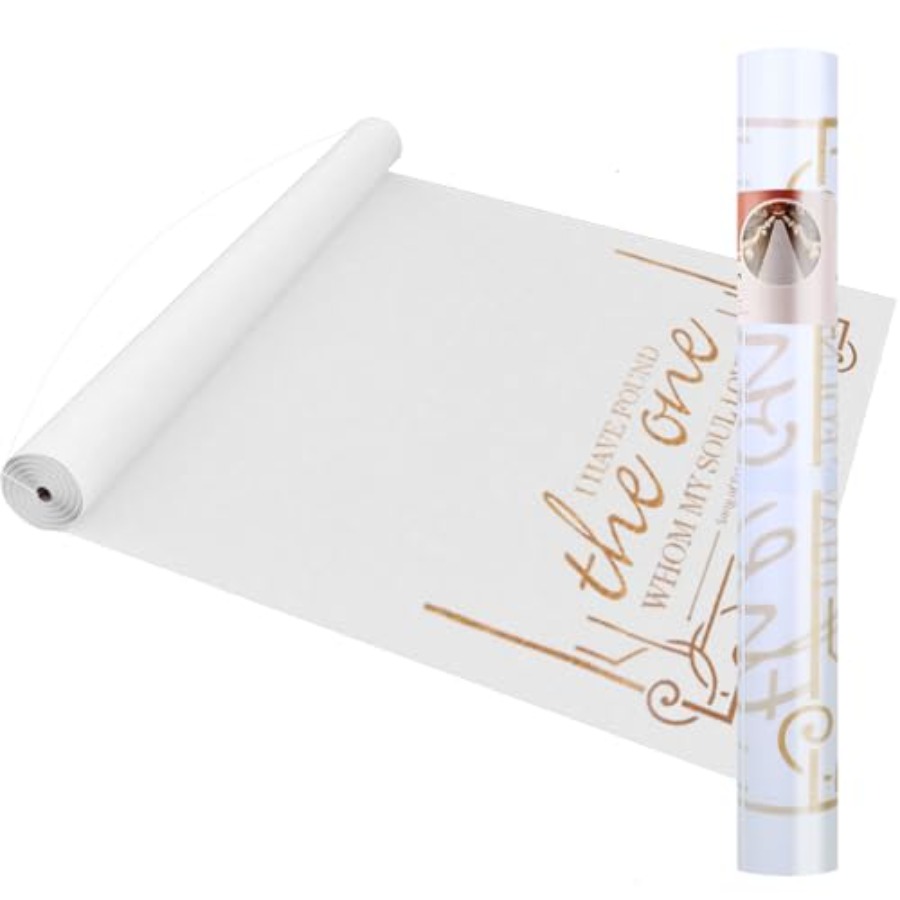 Thickened Aisle Runner for Wed - Aisle Runner White avaliação e preço