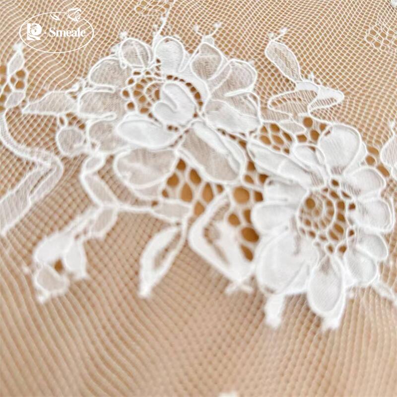 3Meter. Handmade border embroi - Wedding Dress Supply avaliação e preço