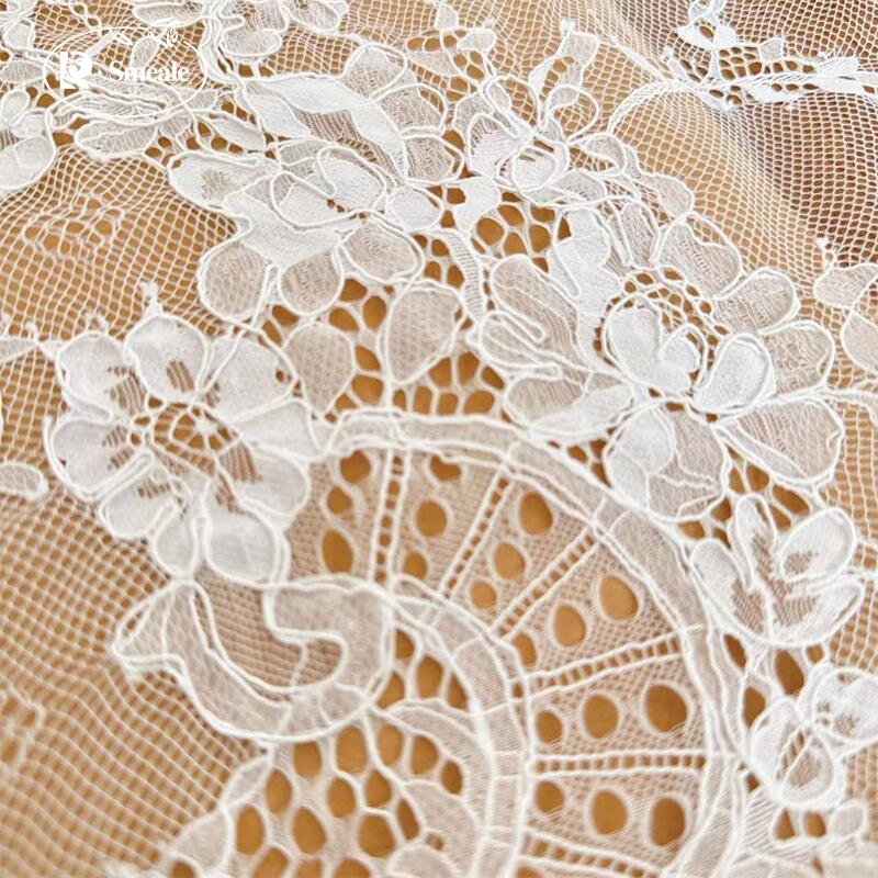 3Meter. Handmade border embroi - Wedding Dress Supply avaliação e preço