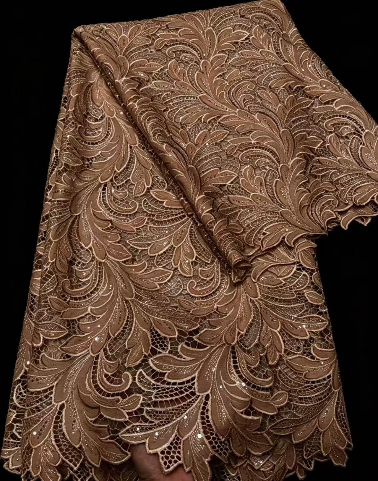 2026 Nigerian Cord Guipure Lac - Wedding Dress Supply avaliação e preço