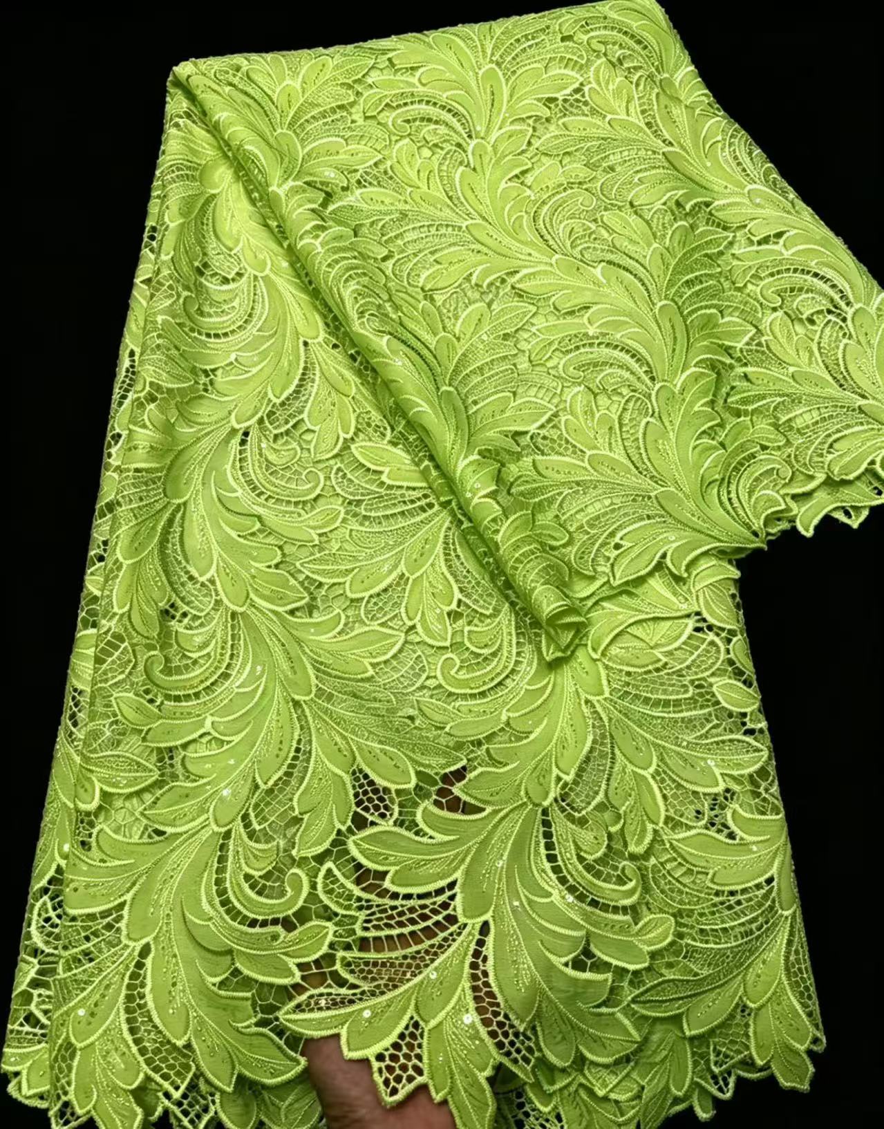2026 Nigerian Cord Guipure Lac - Wedding Dress Supply avaliação e preço
