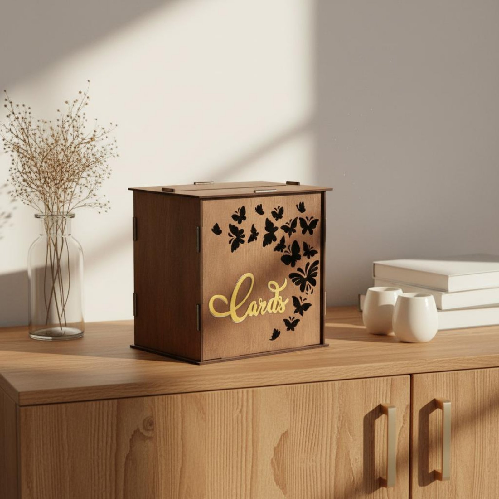 Wedding Card Box Cards Slot Wo - Wedding Card Box avaliação e preço