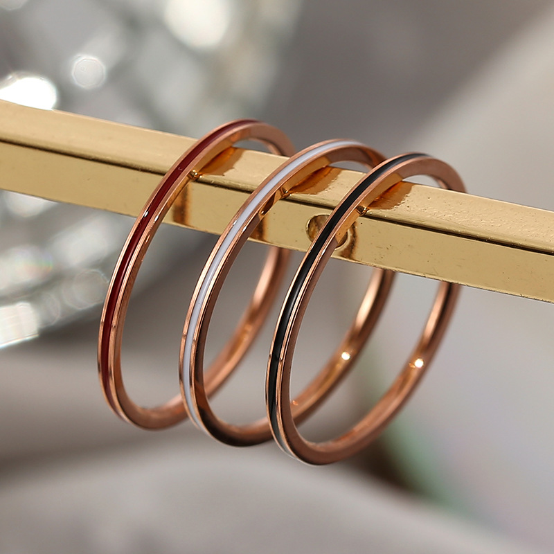 Titanium Steel Rose Gold Color - Wedding Zone avaliação e preço