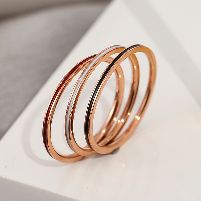 Titanium Steel Rose Gold Color - Wedding Zone avaliação e preço