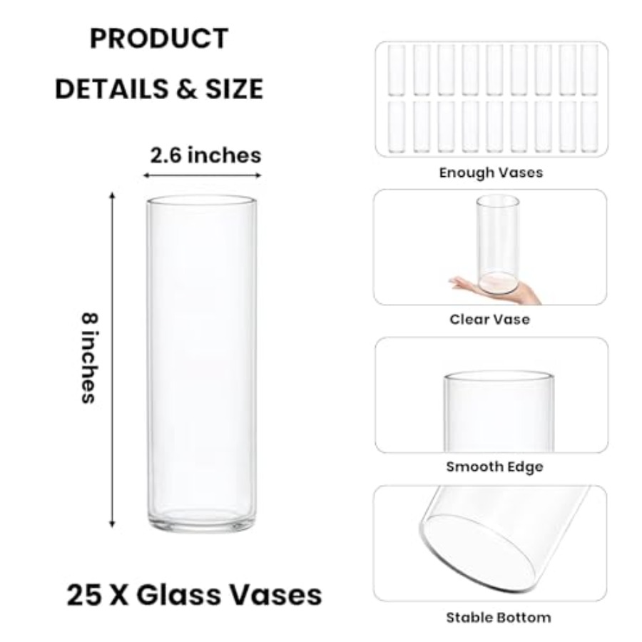 Centerpieces application clear - Centerpiece Vase Tall avaliação e preço