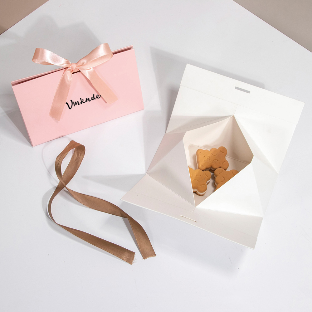 50/100pcs Custom Logo Gift Box - Wedding Favor Box avaliação e preço