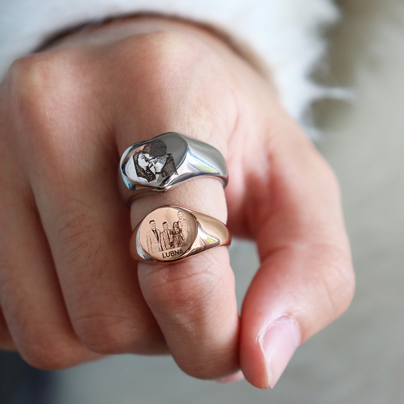 Custom Engraved Picture Logo N - Wedding Zone avaliação e preço