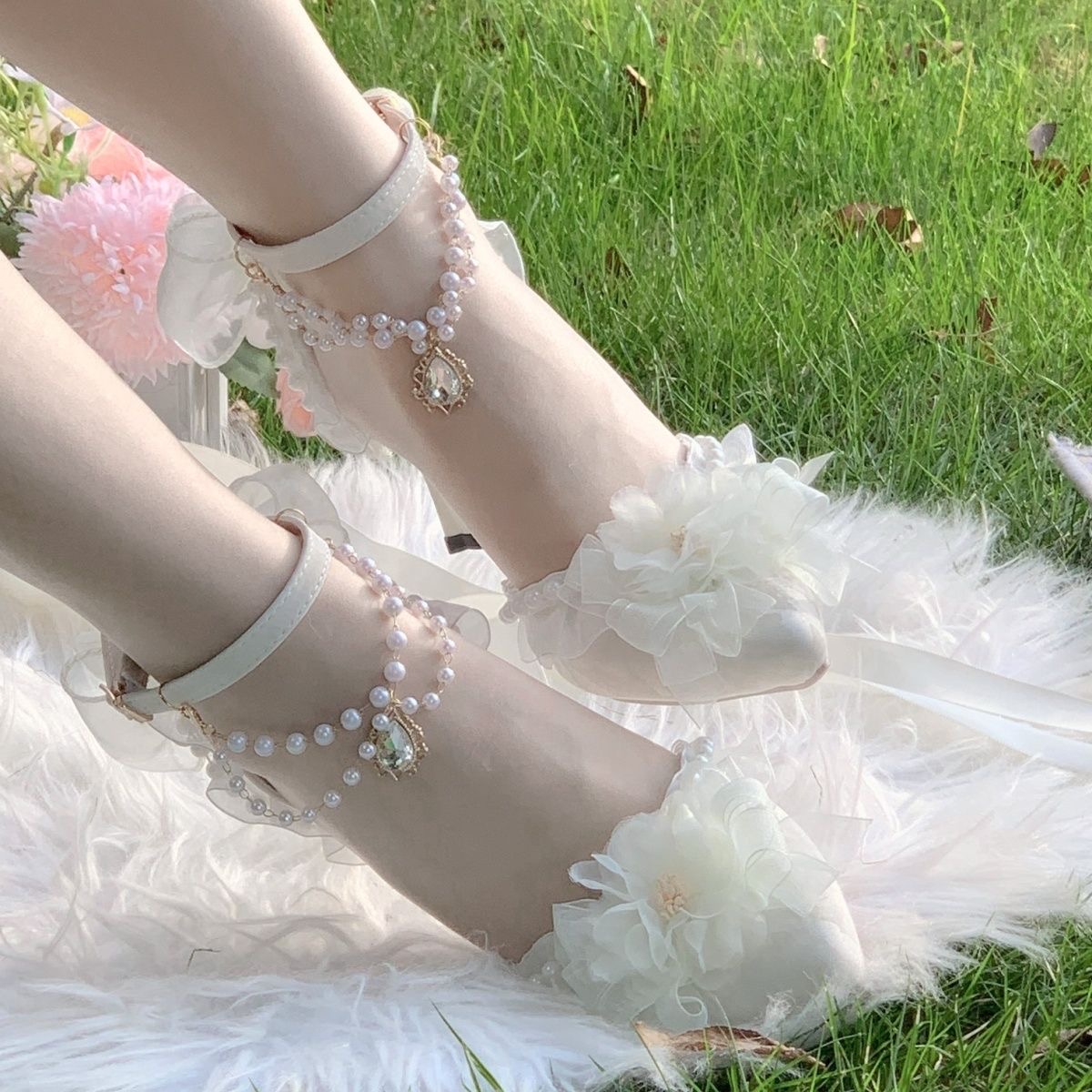 Women Heels Elegant Woman Heel - Wedding Dress Supply avaliação e preço