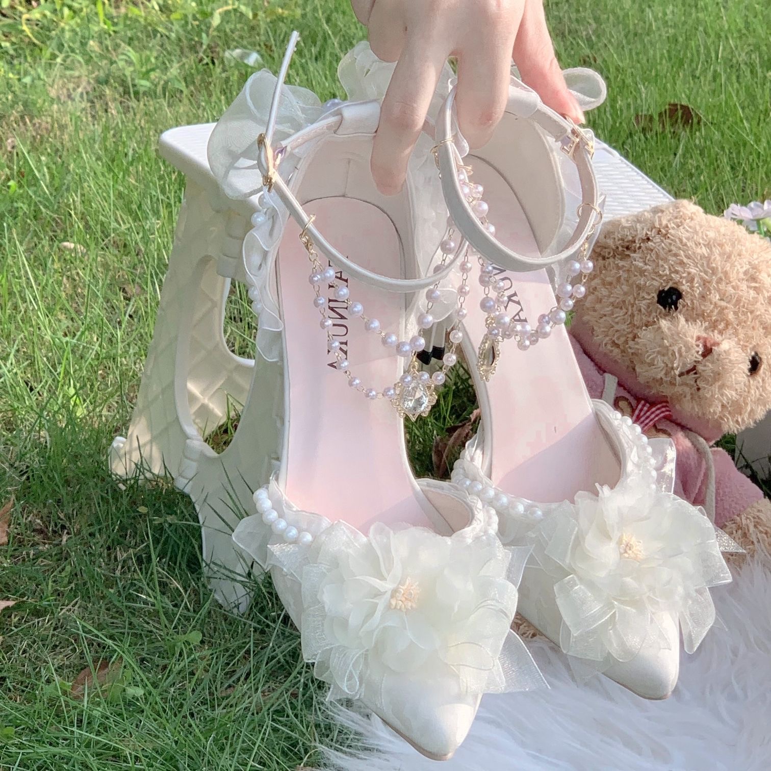 Women Heels Elegant Woman Heel - Wedding Dress Supply avaliação e preço
