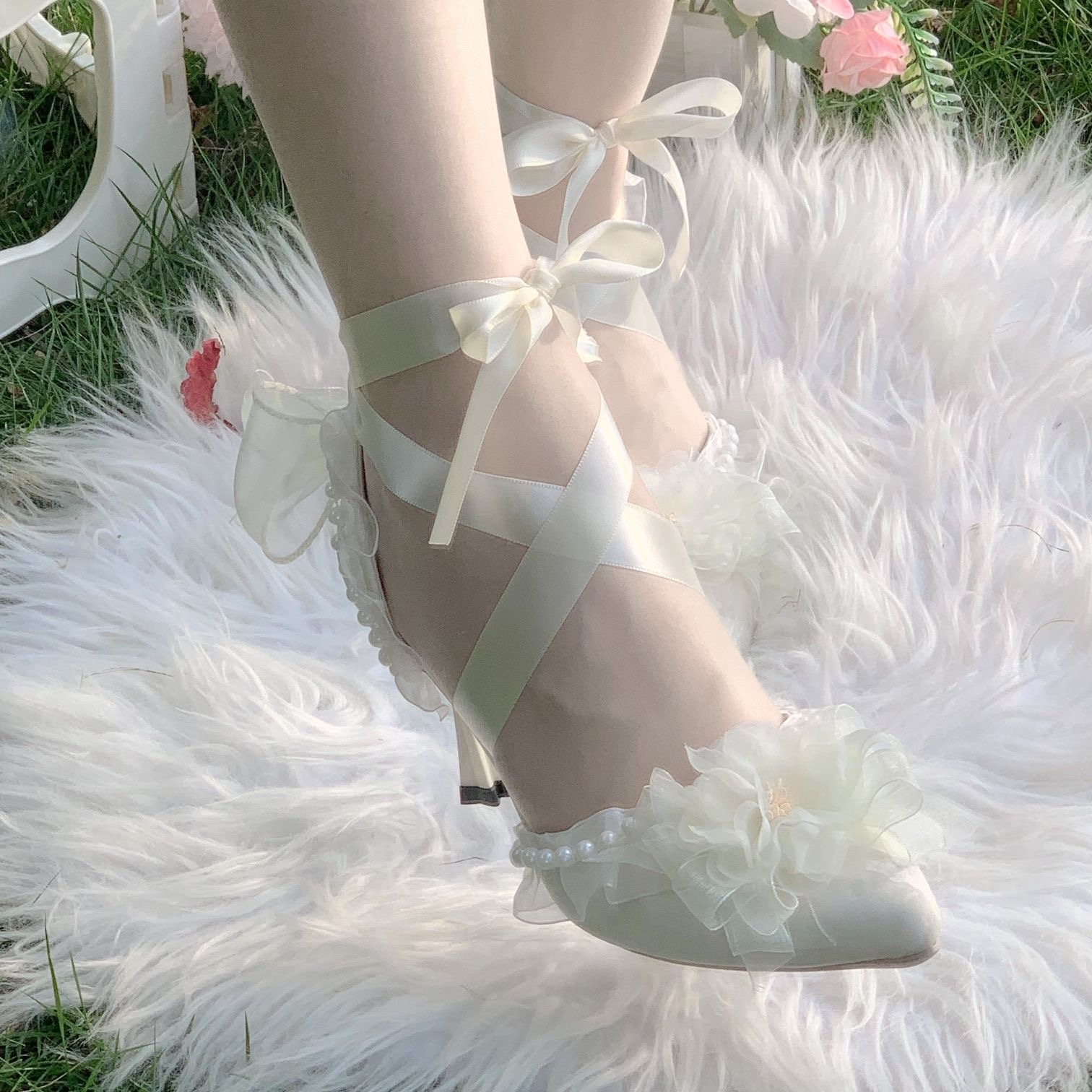 Women Heels Elegant Woman Heel - Wedding Dress Supply avaliação e preço