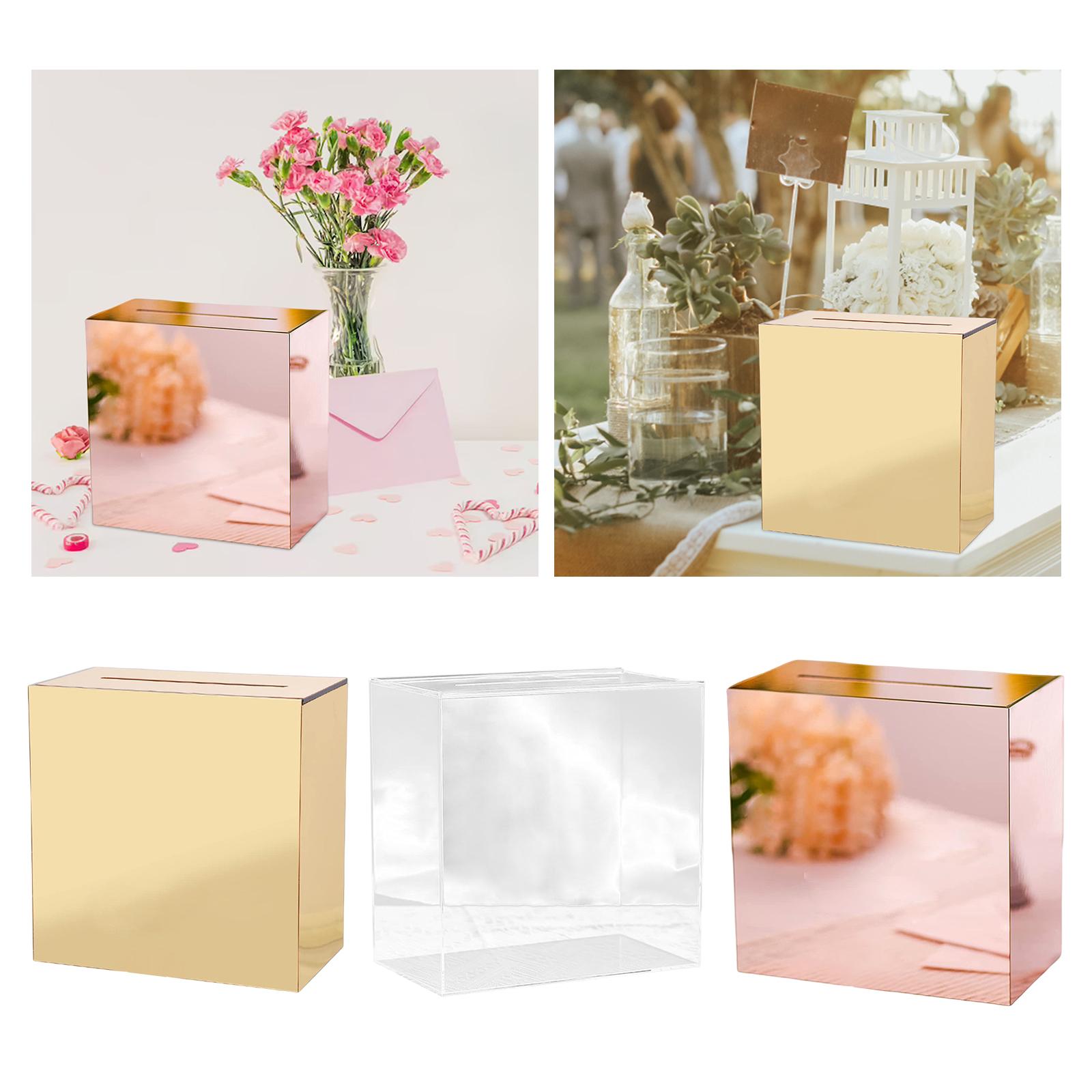 Acrylic Wedding Card Box Decor - Wedding Card Box avaliação e preço