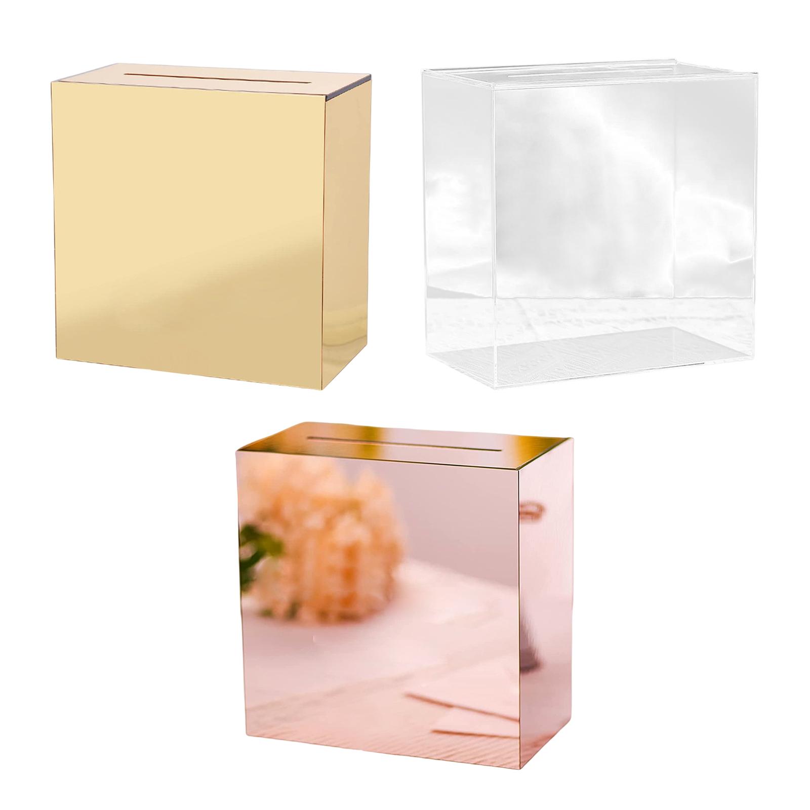 Acrylic Wedding Card Box Decor - Wedding Card Box avaliação e preço