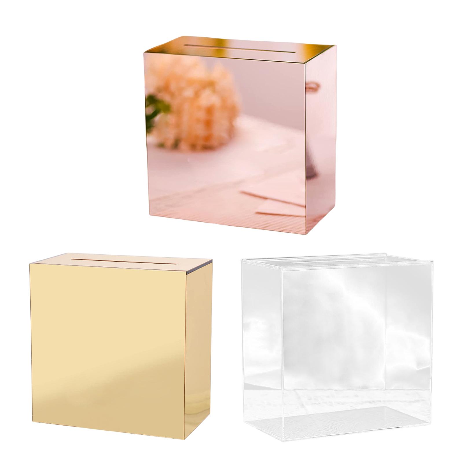 Acrylic Wedding Card Box Decor - Wedding Card Box avaliação e preço
