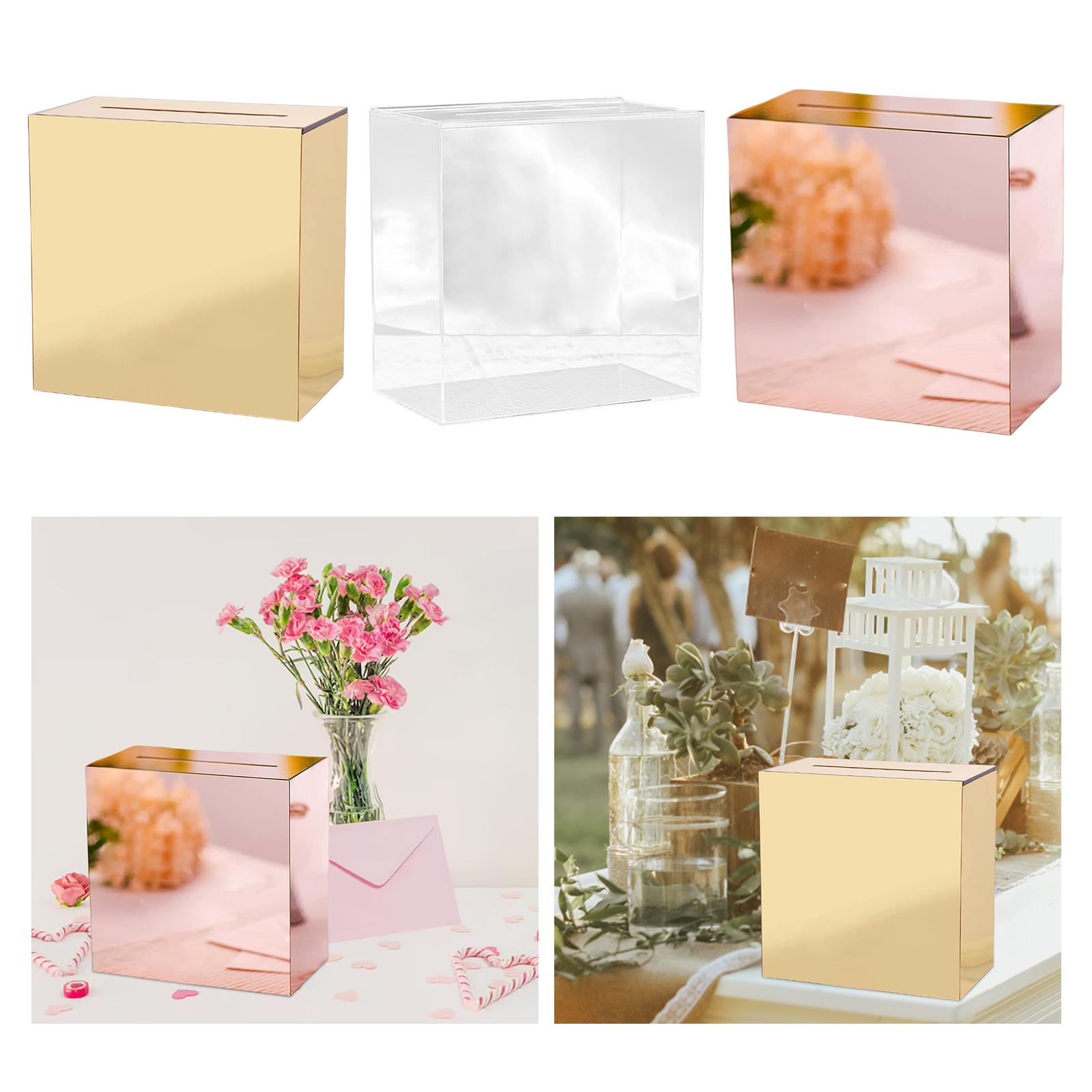 Acrylic Wedding Card Box Decor - Wedding Card Box avaliação e preço