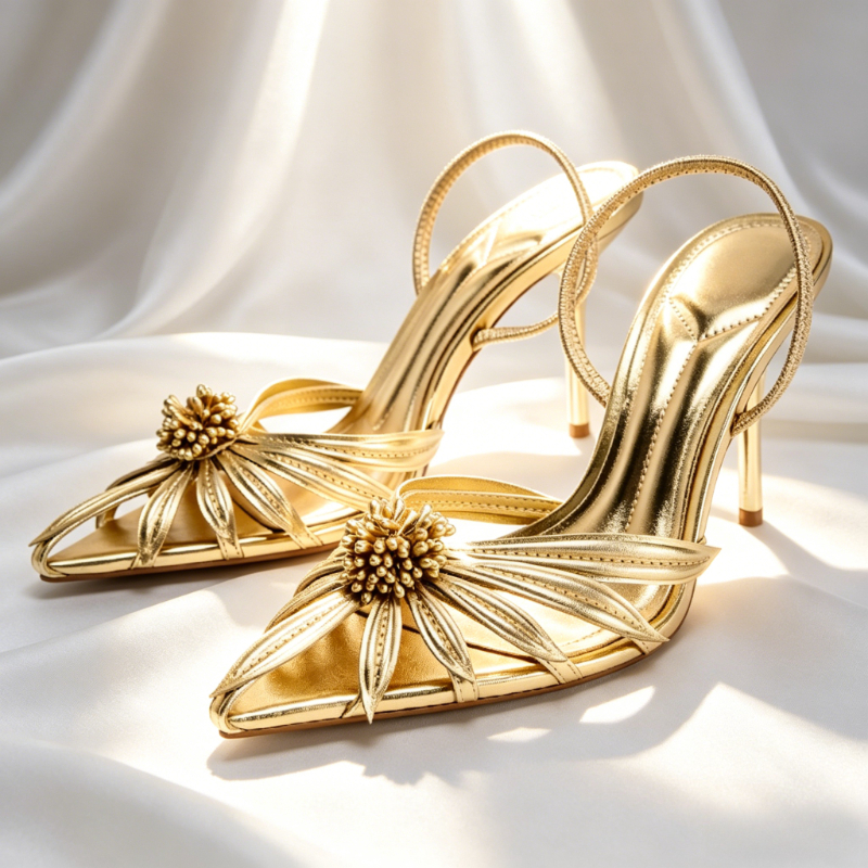 Luxury Gold Floral Detail Slin - Wedding Fx avaliação e preço