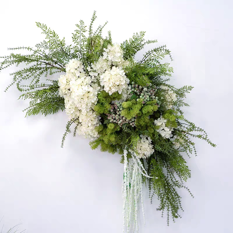 Green wedding decoration walkw - Aisle Runner White avaliação e preço