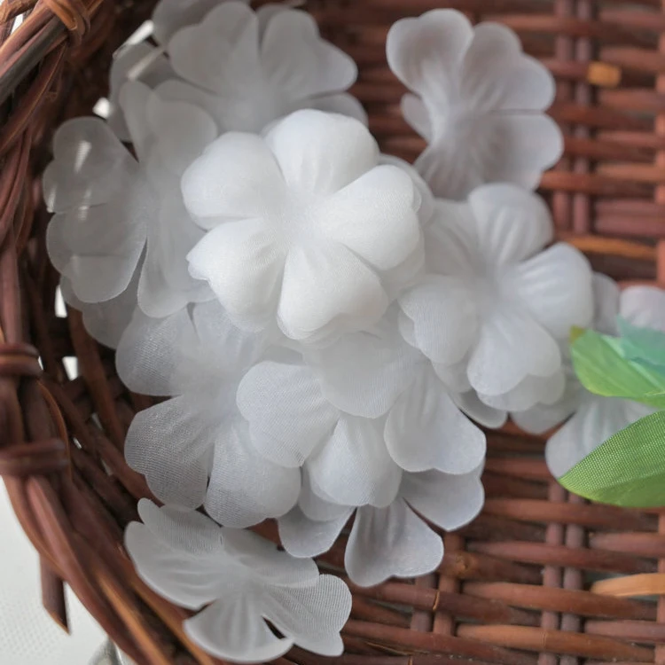 100PCS/Pack .3.8CM Organza Pet - Wedding Dress Supply avaliação e preço