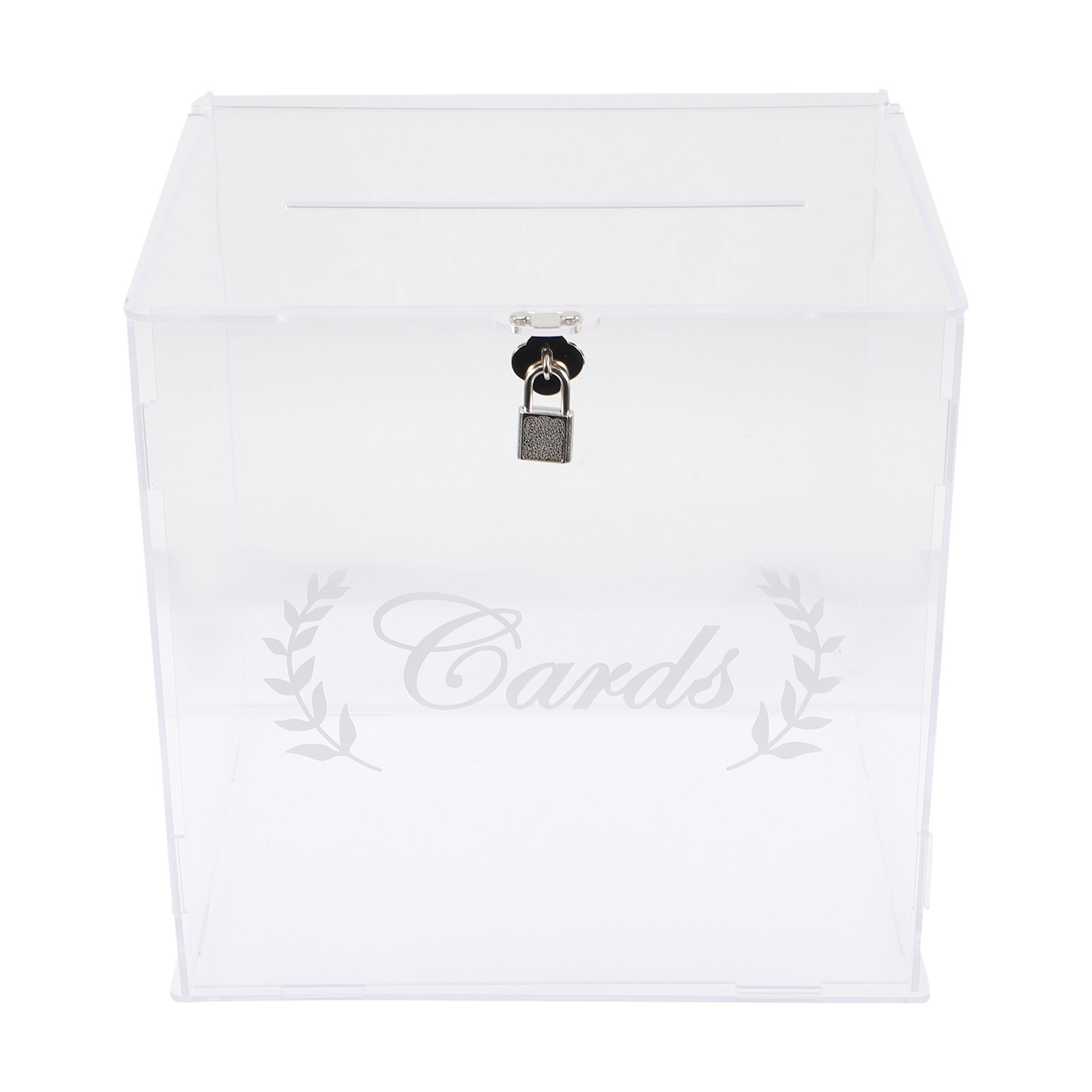 Wedding Card Box Transparent A - Wedding Card Box avaliação e preço