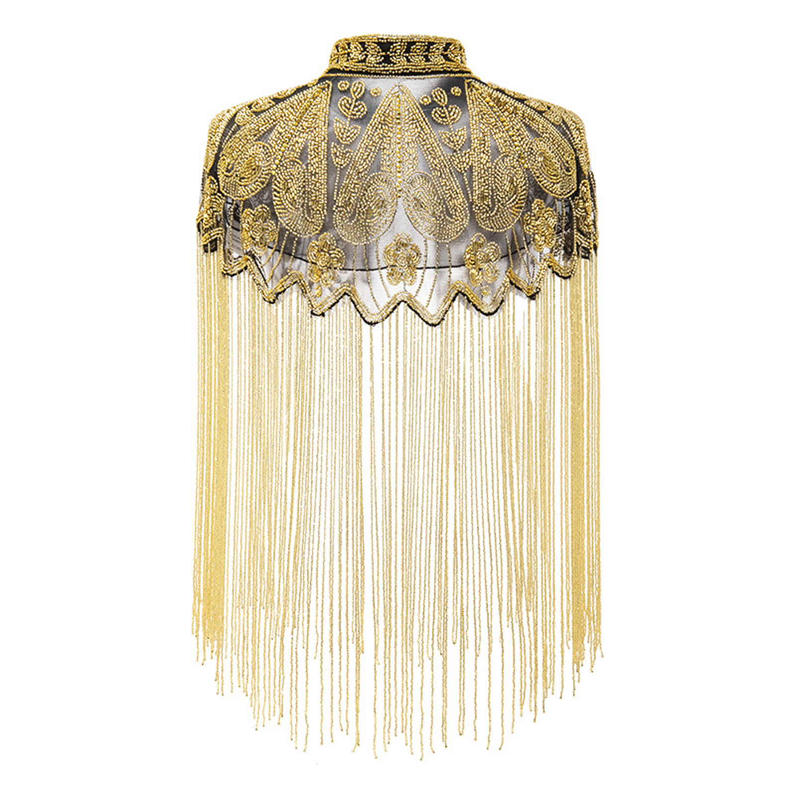 Sequins Beaded Evening Cape Wo - Wedding Dress Supply avaliação e preço