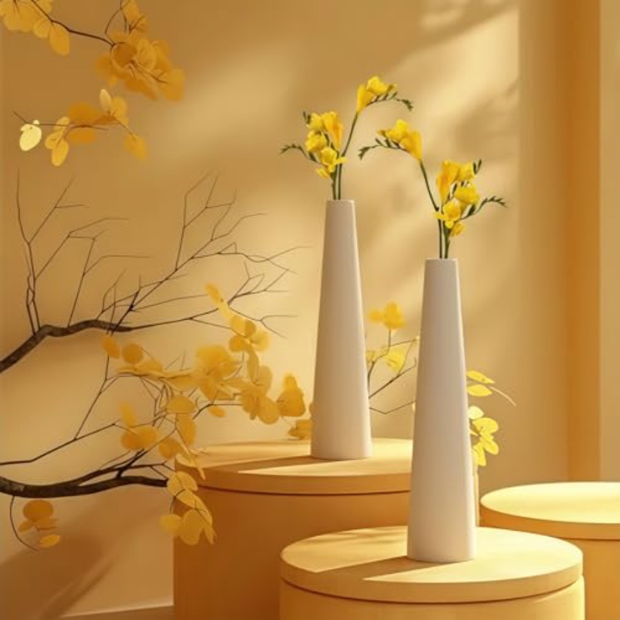 Small Ceramic Bud Vase Tall Co - Centerpiece Vase Tall avaliação e preço